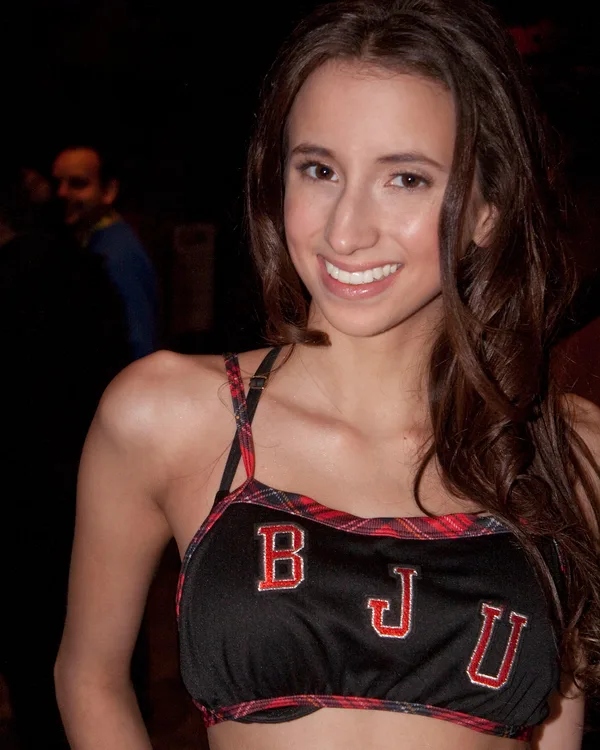 Portrait of Belle Knox, photographed by Baldwin Saintilus from USA