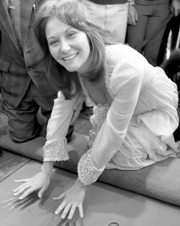Portrait of Linda Lovelace, photographed by Cal Montney, Los Angeles Times